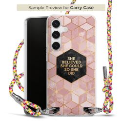 New Carry Case Transparent Stoff colourful/silber