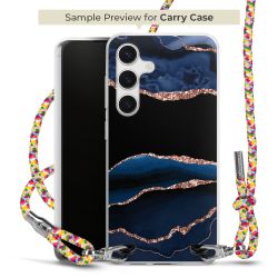 Carry Case Transparent Fabric colourful