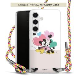 Carry Case Transparent Fabric colourful