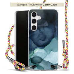 Carry Case Transparent Fabric colourful