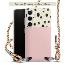 Carry Case Transparent Fabric colourful