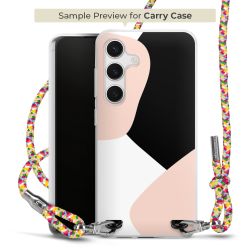 Carry Case Transparent Fabric colourful