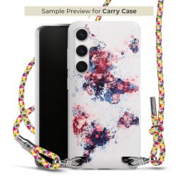 Carry Case Transparent Fabric colourful