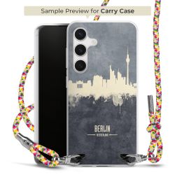 Carry Case Transparent Fabric colourful