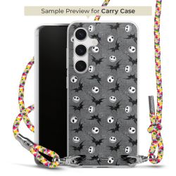 Carry Case Transparent Fabric colourful