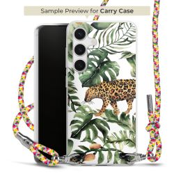 Carry Case Transparent Fabric colourful