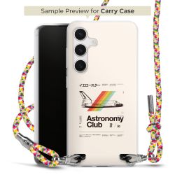 Carry Case Transparent Fabric colourful