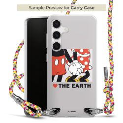 Carry Case Transparent Fabric colourful