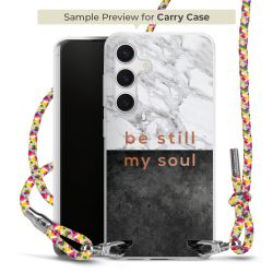 Carry Case Transparent Fabric colourful