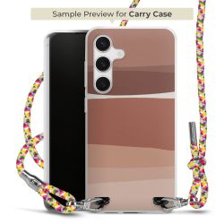 Carry Case Transparent Fabric colourful