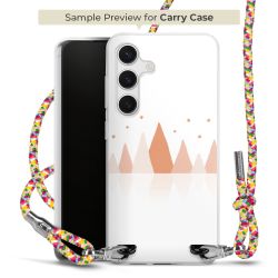 New Carry Case Transparent Stoff colourful/silber