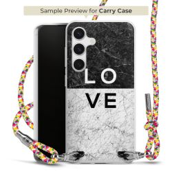 New Carry Case Transparent Stoff colourful/silber