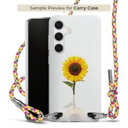 New Carry Case Transparent Stoff colourful/silber