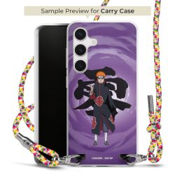 New Carry Case Transparent Stoff colourful/silber