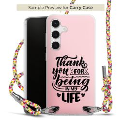 Carry Case Transparent Fabric colourful