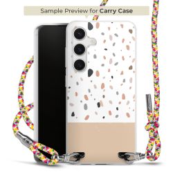 Carry Case Transparent Fabric colourful