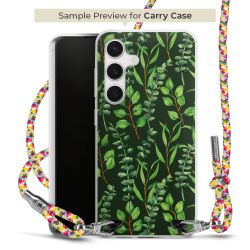 New Carry Case Transparent Stoff colourful/silber