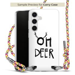 New Carry Case Transparent Stoff colourful/silber