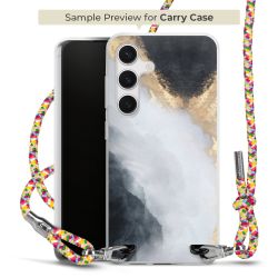 Carry Case Transparent Fabric colourful