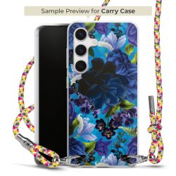 Carry Case Transparent Fabric colourful