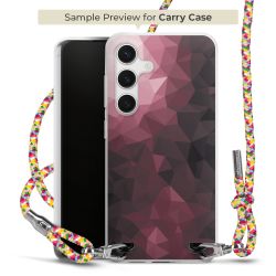 Carry Case Transparent Fabric colourful