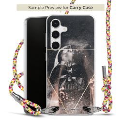 Carry Case Transparent Fabric colourful