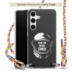 New Carry Case Transparent Stoff colourful/silber