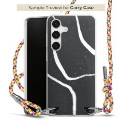 Carry Case Transparent Fabric colourful