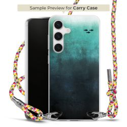 Carry Case Transparent Fabric colourful