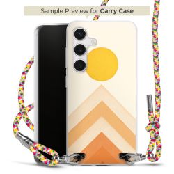 Carry Case Transparent Fabric colourful