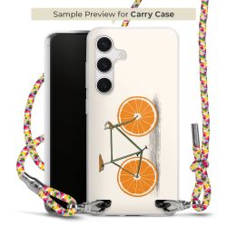 Carry Case Transparent Fabric colourful