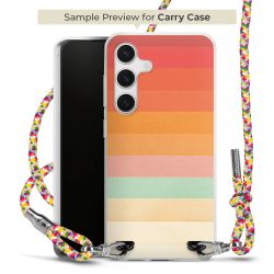 Carry Case Transparent Fabric colourful