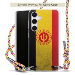 Carry Case Transparent Fabric colourful