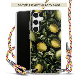 Carry Case Transparent Fabric colourful