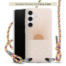 Carry Case Transparent Fabric colourful