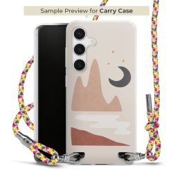 Carry Case Transparent Fabric colourful