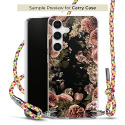 Carry Case Transparent Fabric colourful