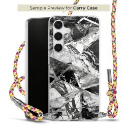 Carry Case Transparent Fabric colourful