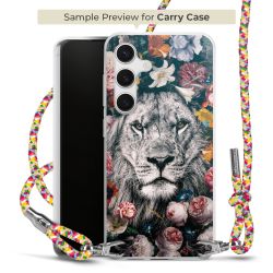 Carry Case Transparent Fabric colourful