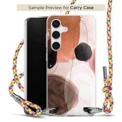 Carry Case Transparent Fabric colourful