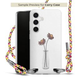 New Carry Case Transparent Stoff colourful/silber