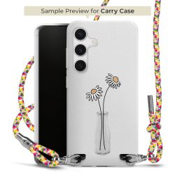 New Carry Case Transparent Stoff colourful/silber