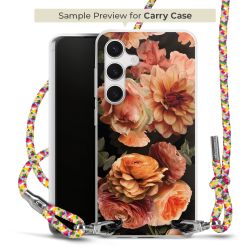 Carry Case Transparent Fabric colourful