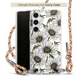 Carry Case Transparent Fabric colourful