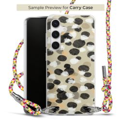 Carry Case Transparent Fabric colourful