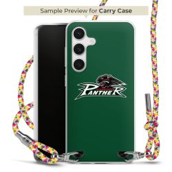 New Carry Case Transparent Stoff colourful/silber