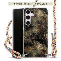 Carry Case Transparent Fabric colourful