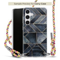 Carry Case Transparent Fabric colourful