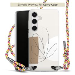 New Carry Case Transparent Stoff colourful/silber