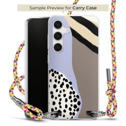 Carry Case Transparent Fabric colourful